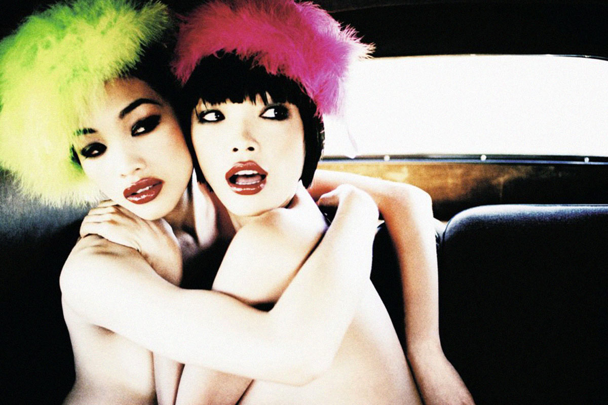Ellen Von Unwerth Pink Hat Yellow Hat