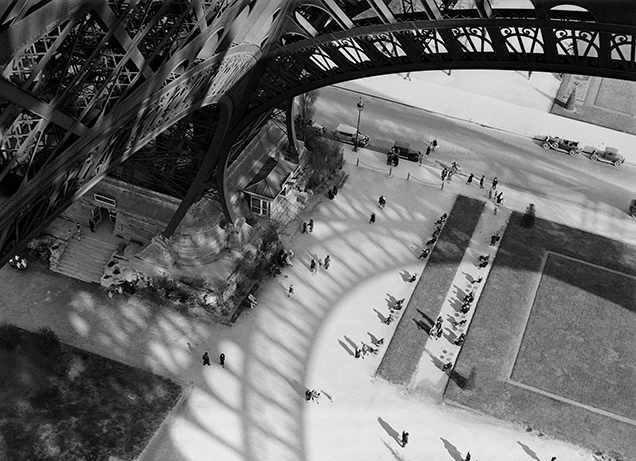 Andre Kertesz - The Shadow of the Eiffel Tower Paris 1929
