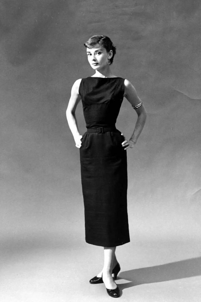 Actress Audrey Hepburn made it cool to wear a little black dress