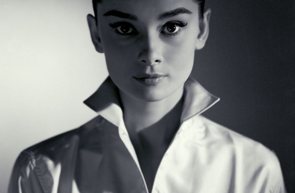 Style Icon Audrey Hepburn Makes the Classic Men's White Shirt a Staple in every women's closet