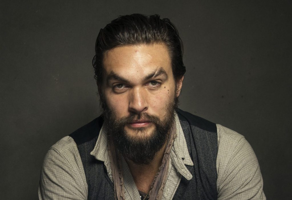 Stars of Justice League Jason Momoa Aquaman