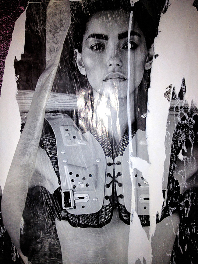 leland bobbe woman in shoulder pads