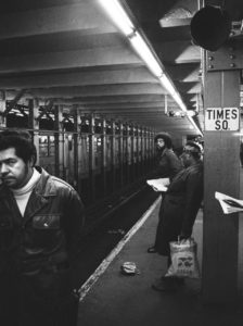 Subway Times Square by Leland Bobbe