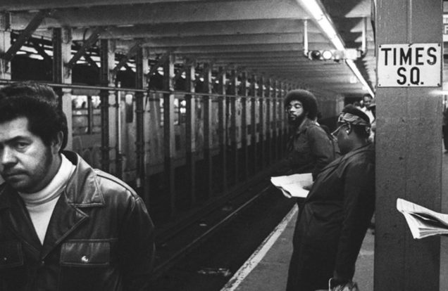 Subway Times Square by Leland Bobbe