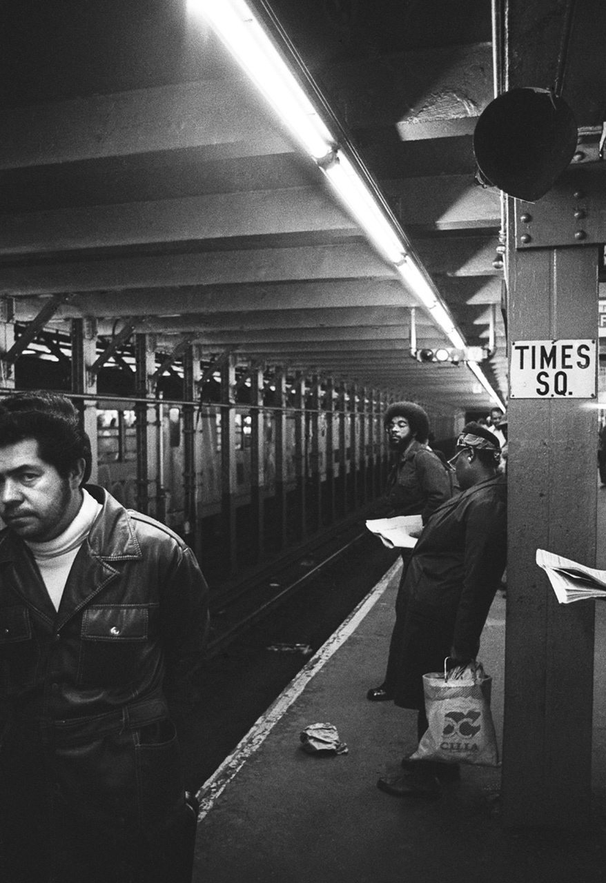 Subway Times Square by Leland Bobbe