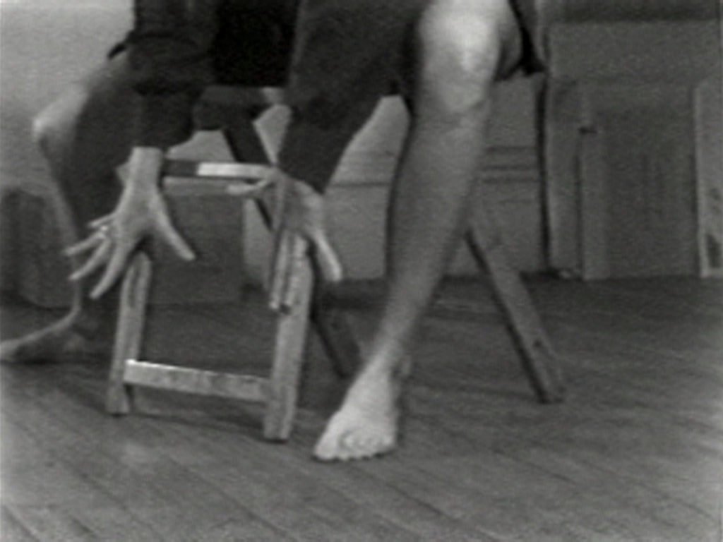 Video still by Dara Birnbaum