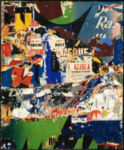 Painting by Jacques Mahe de la Villegle