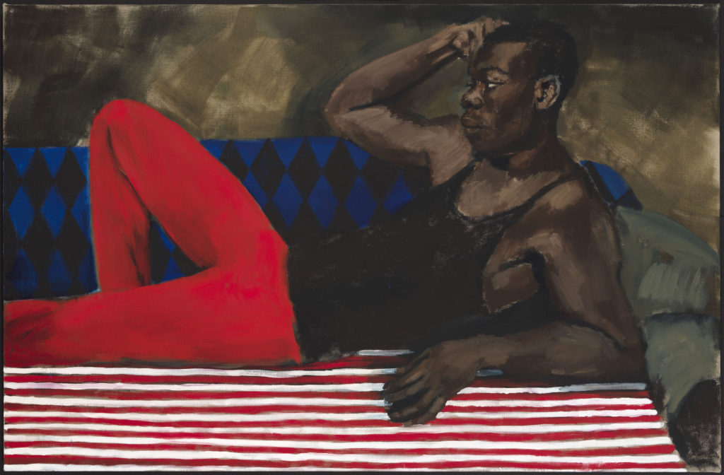 Painting by Lynette Yiadom-Boakye