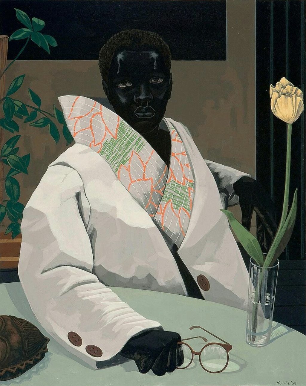 Painting by Kerry James Marshall