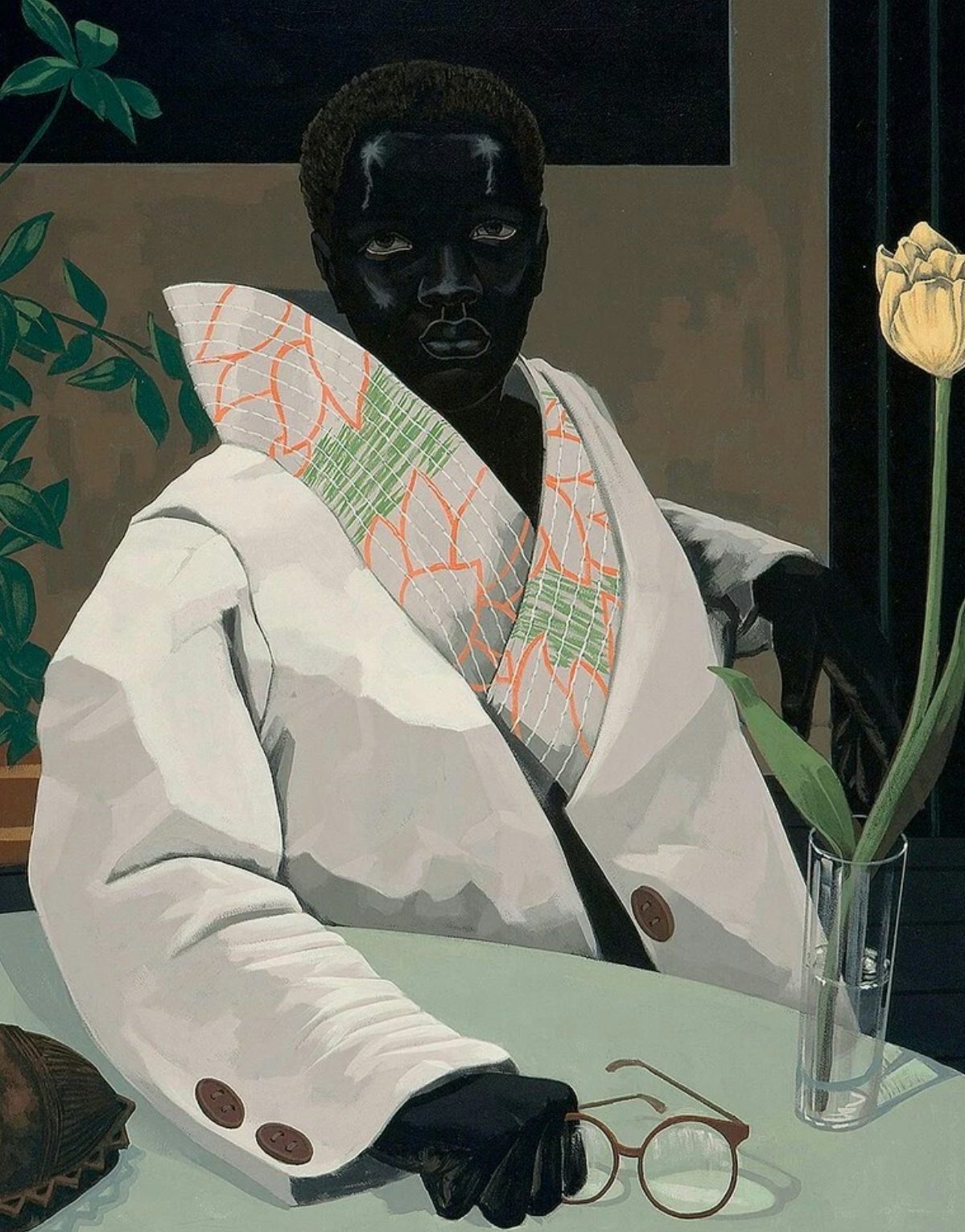 Painting by Kerry James Marshall