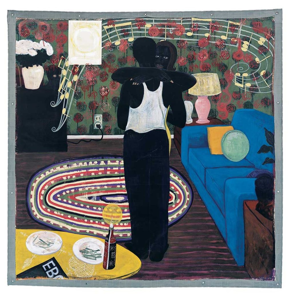 Painting by Kerry James Marshall