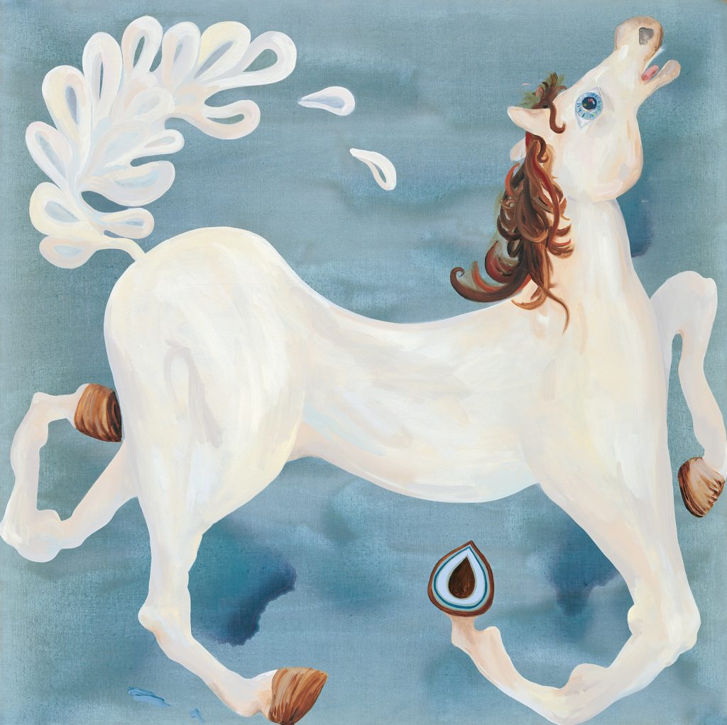 Laura Owens painting, Untitled, 2004