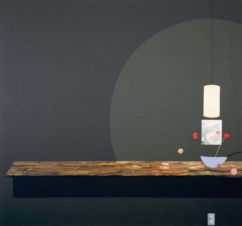 Laura Owens painting, Untitled, 1997