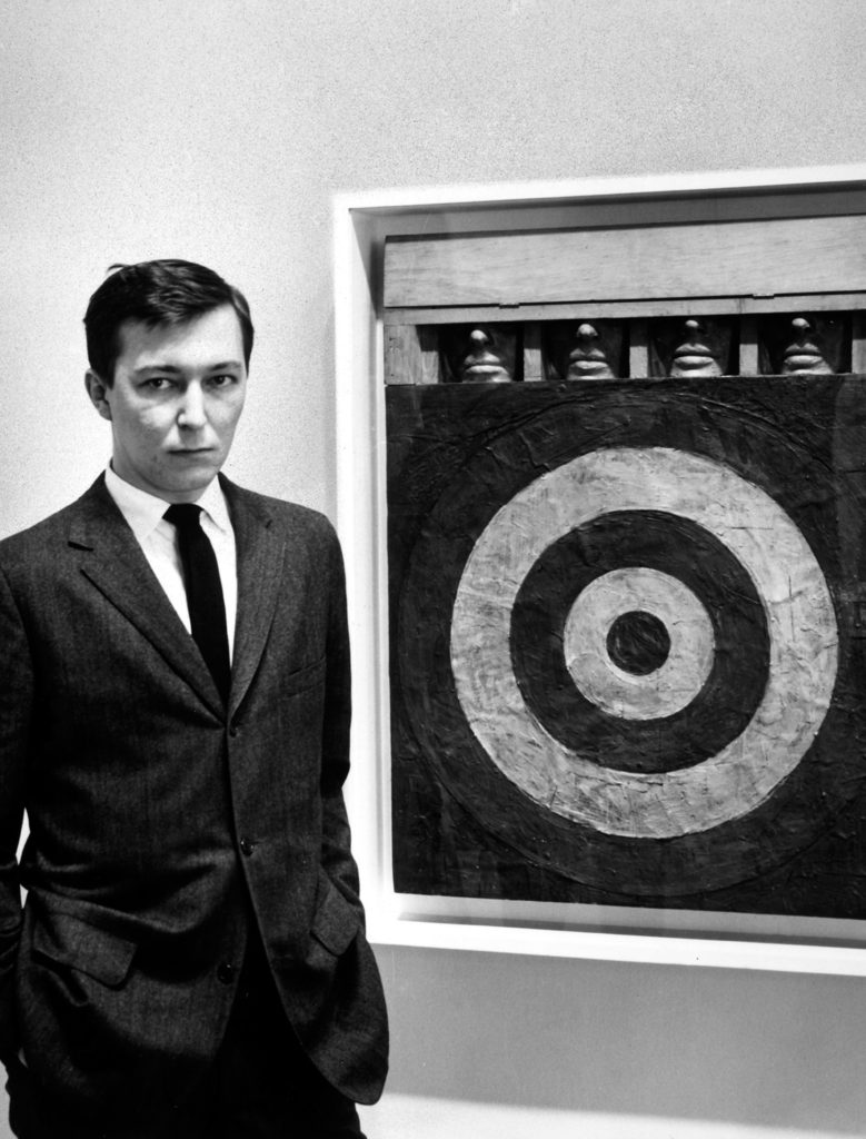 Photograph of Jasper Johns