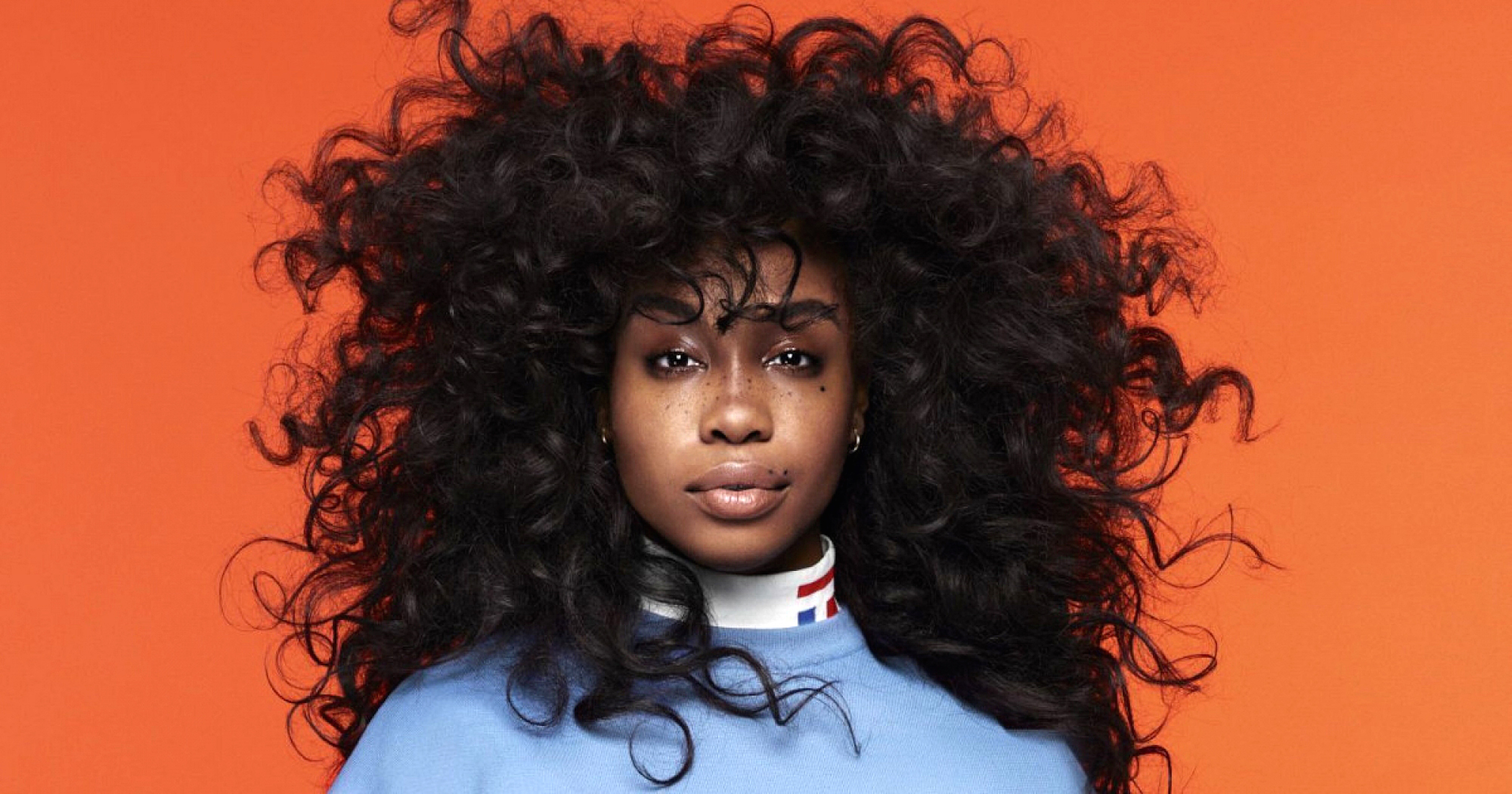sza-orange background