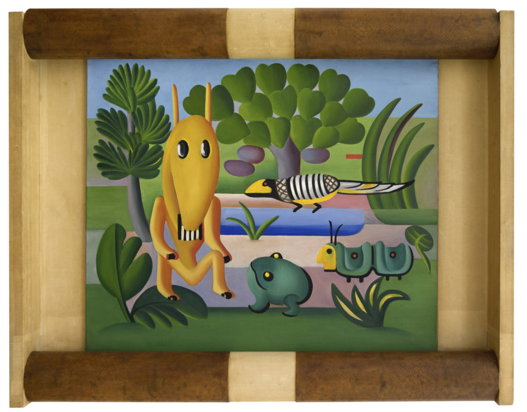 Painting by Tarsila do Amaral