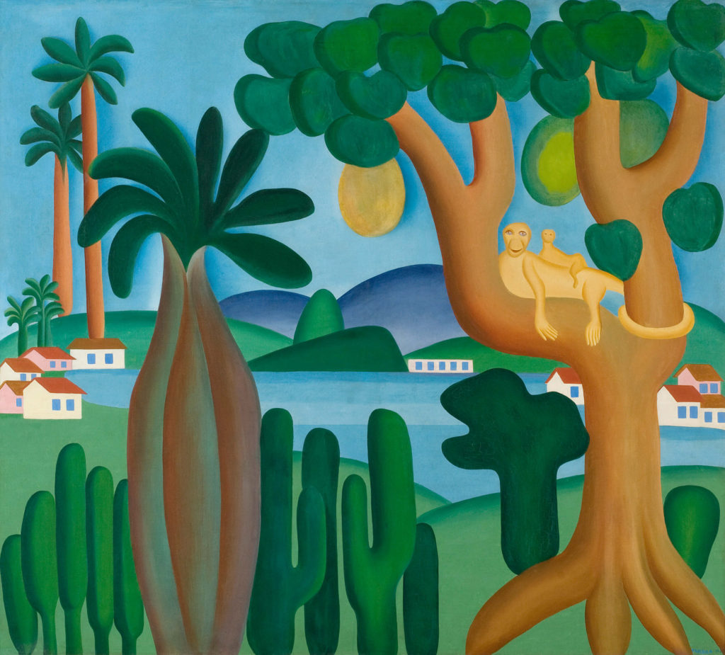 Painting by Tarsila do Amaral