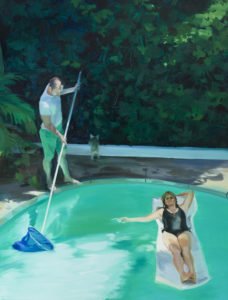 Painting by Caroline Walker