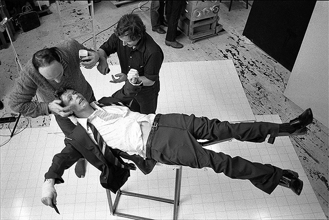 David Bowie Lodger Set Build