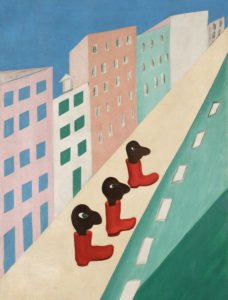 Painting by Tarsila do Amaral