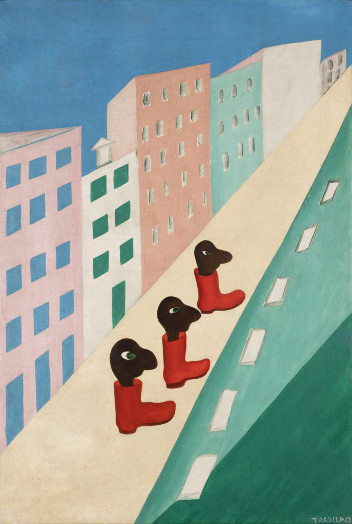 Painting by Tarsila do Amaral