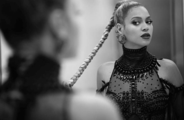 Beyonce long braid