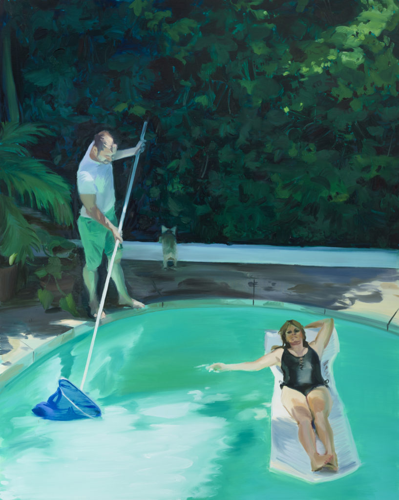 Painting by Caroline Walker