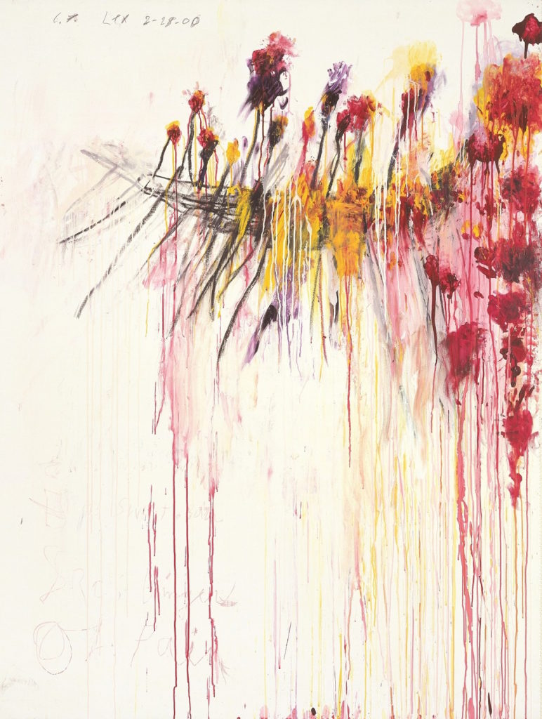 Painting by Cy Twombly