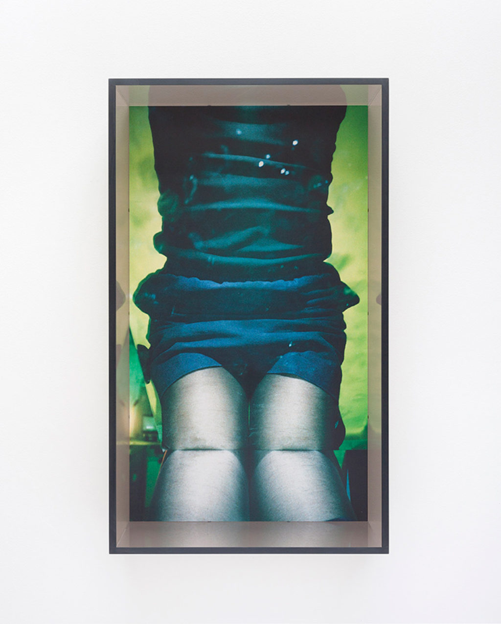 B. Ingrid Olson. Felt Angle, box for standing. 2017.