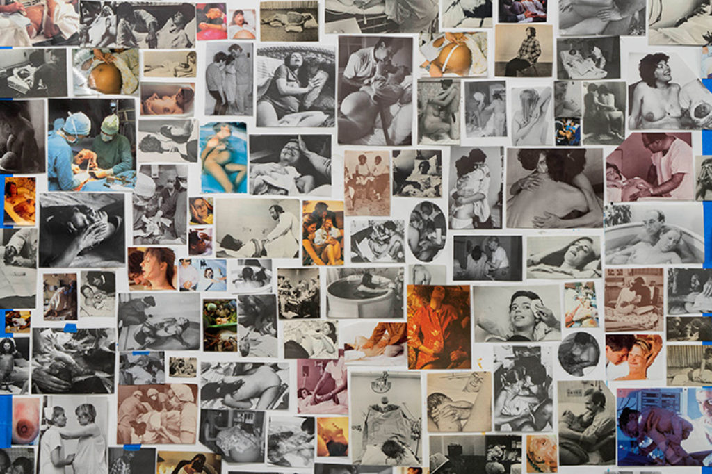 Carmen Winant. Detail of My Birth. 2018.