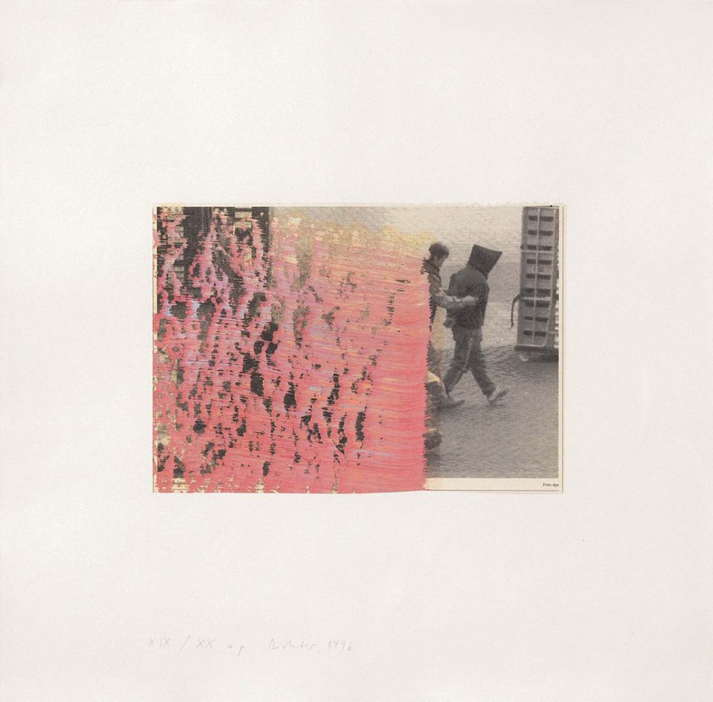 Print by Gerhard Richter