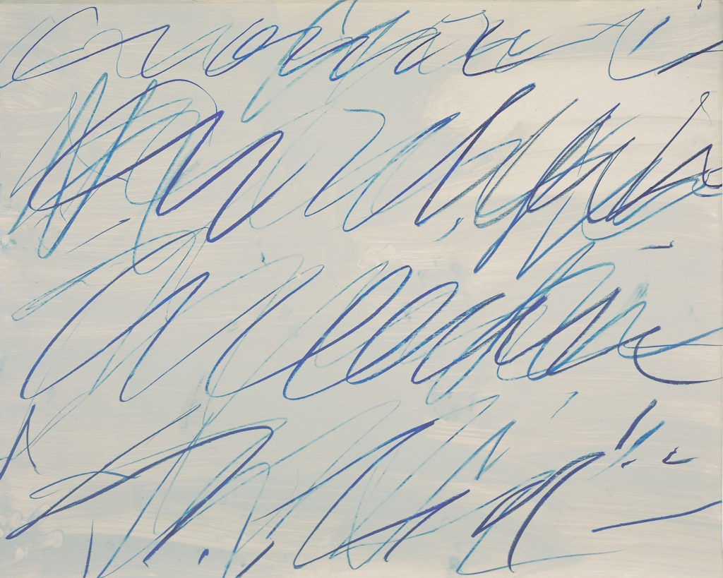 Drawing by Cy Twombly