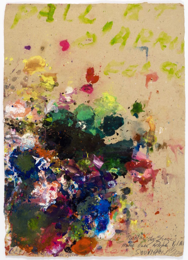 Drawing by Cy Twombly