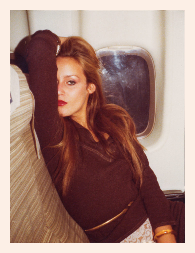 antonio-lopez-jerry-hall-on-airplane-set-2