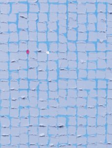 Detail of painting by Young Il Ahn