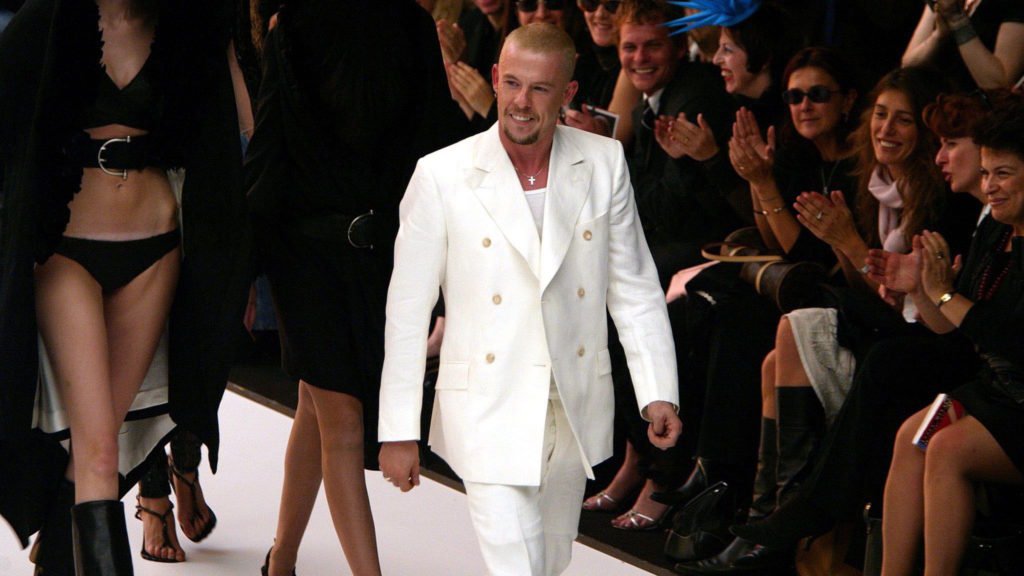 alexander mcqueen in a suit