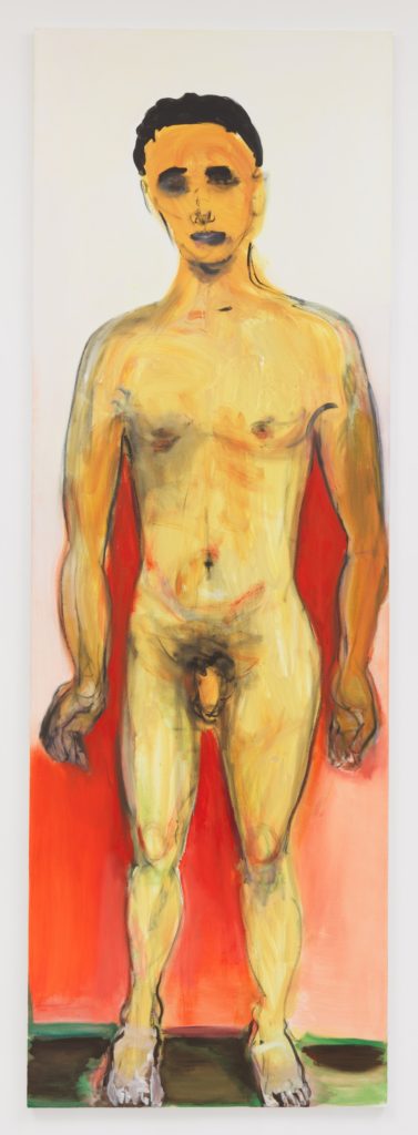 Painting by Marlene Dumas