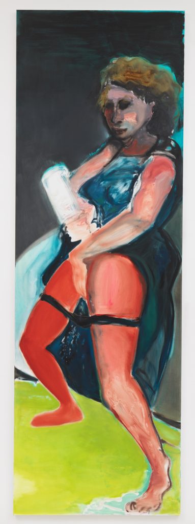Painting by Marlene Dumas
