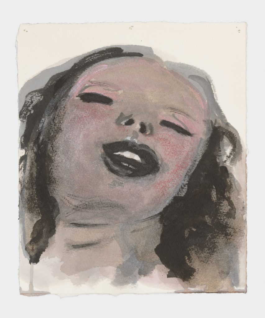 Drawing by Marlene Dumas