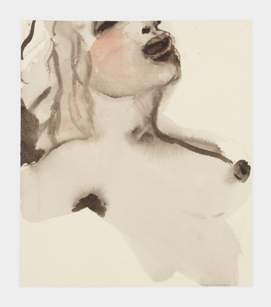 Drawing by Marlene Dumas