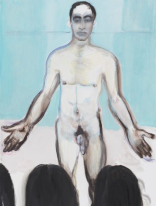 Painting by Marlene Dumas