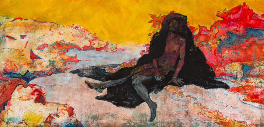 Painting by Cy Gavin