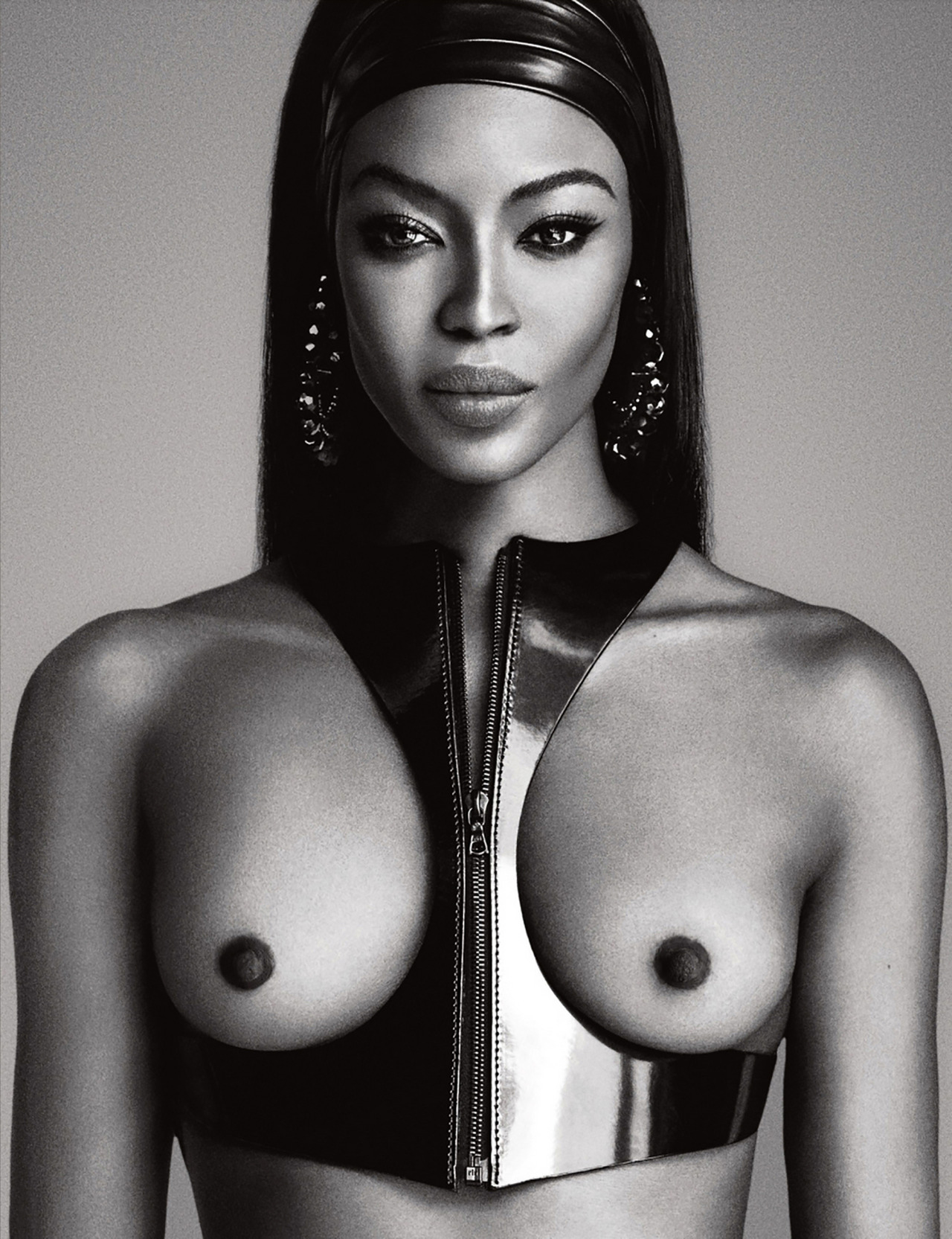 Naomi Campbell Topless
