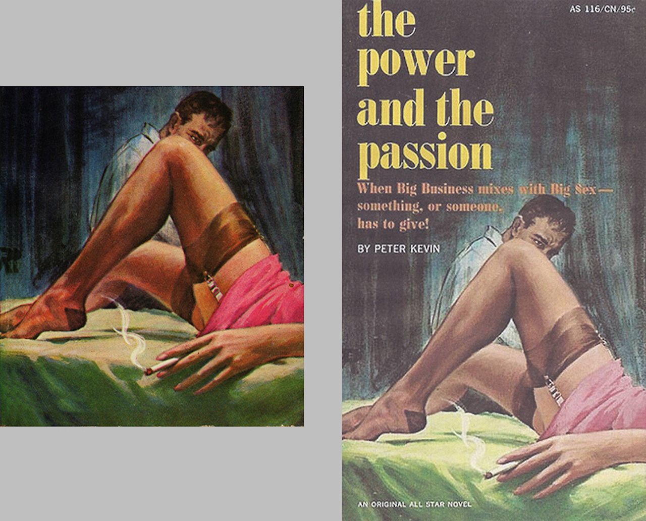 The Power and the Passion book cover by Paul Rader