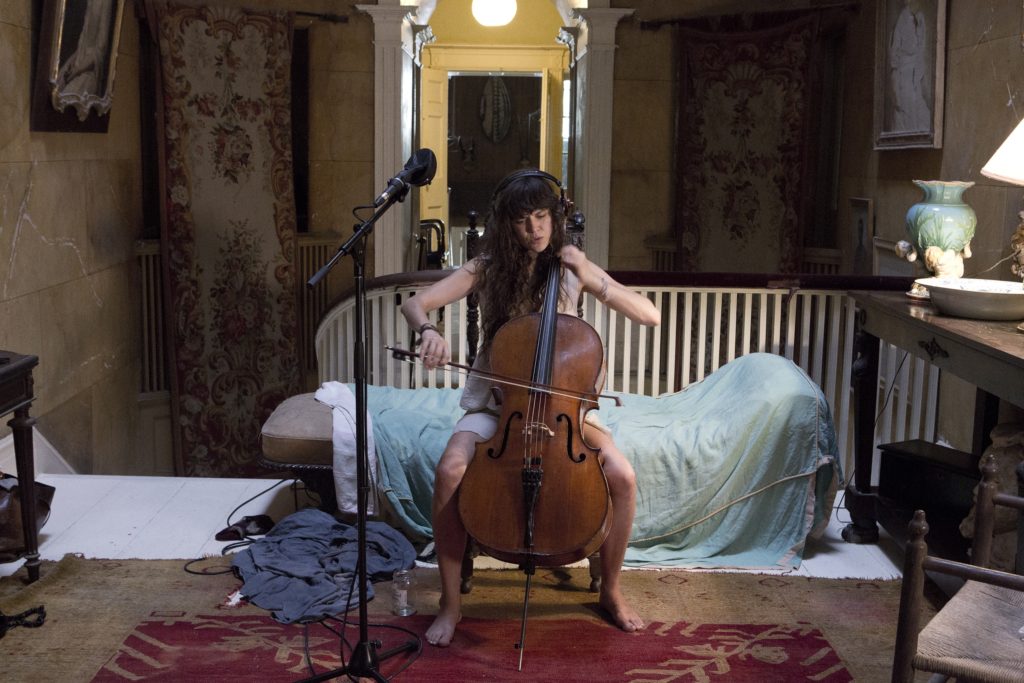 Still from video by Ragnar Kjartannson