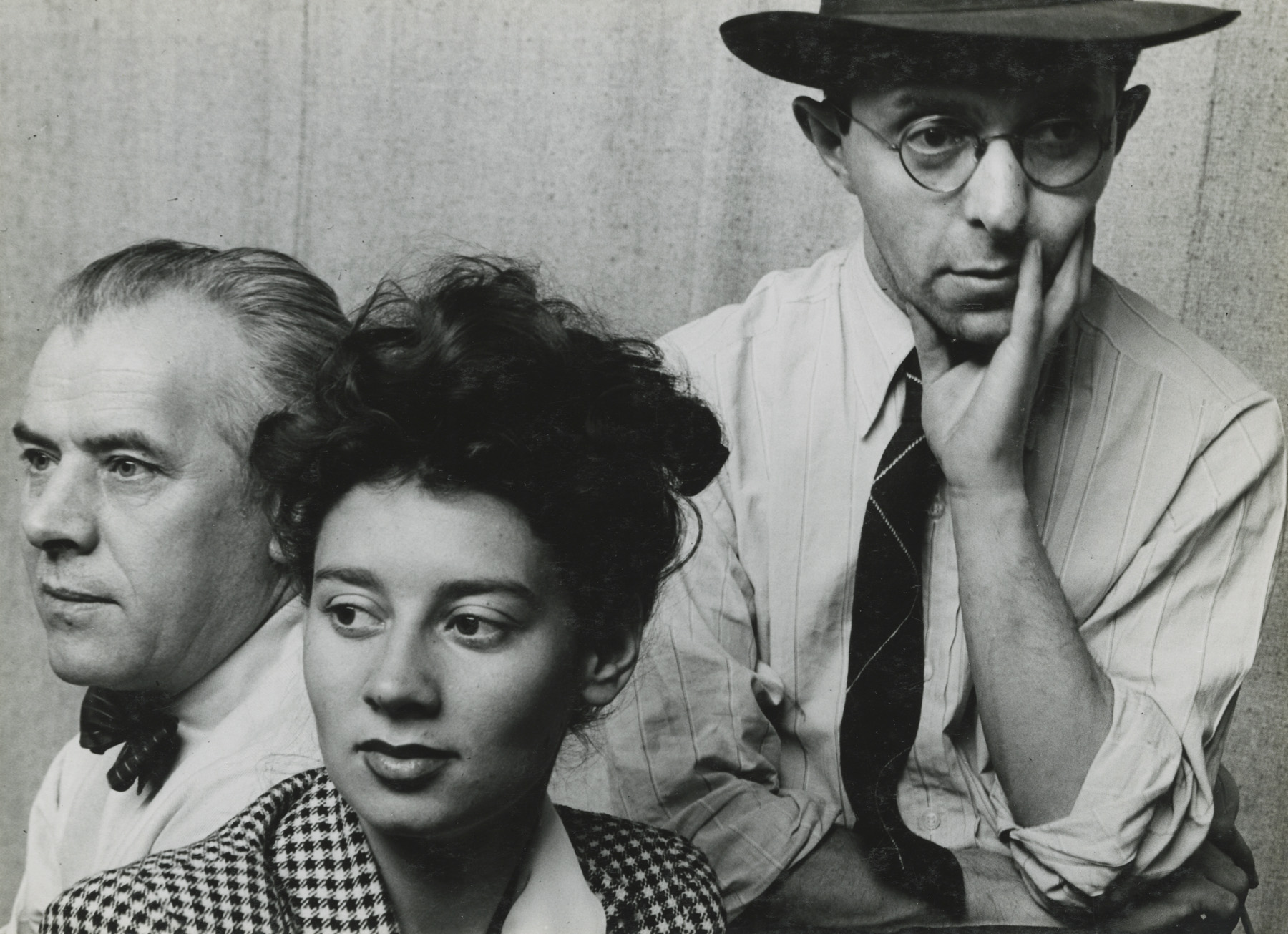 Arnold Newman, Fiene, Ernst, and Rablul Serge, Tana Bloom