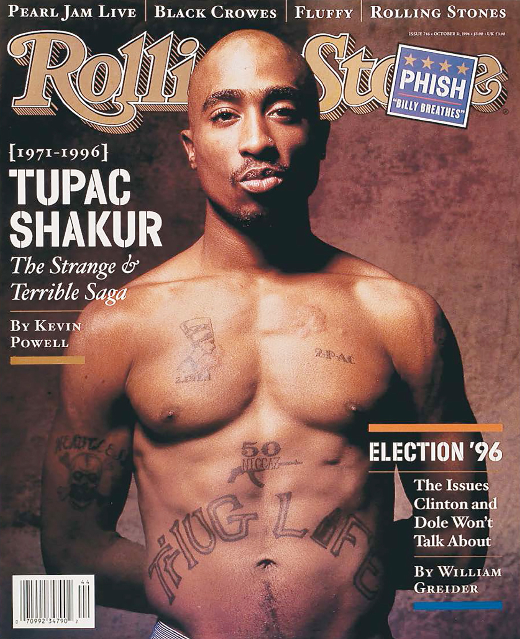 Tupac Shakur Rolling Stone Cover