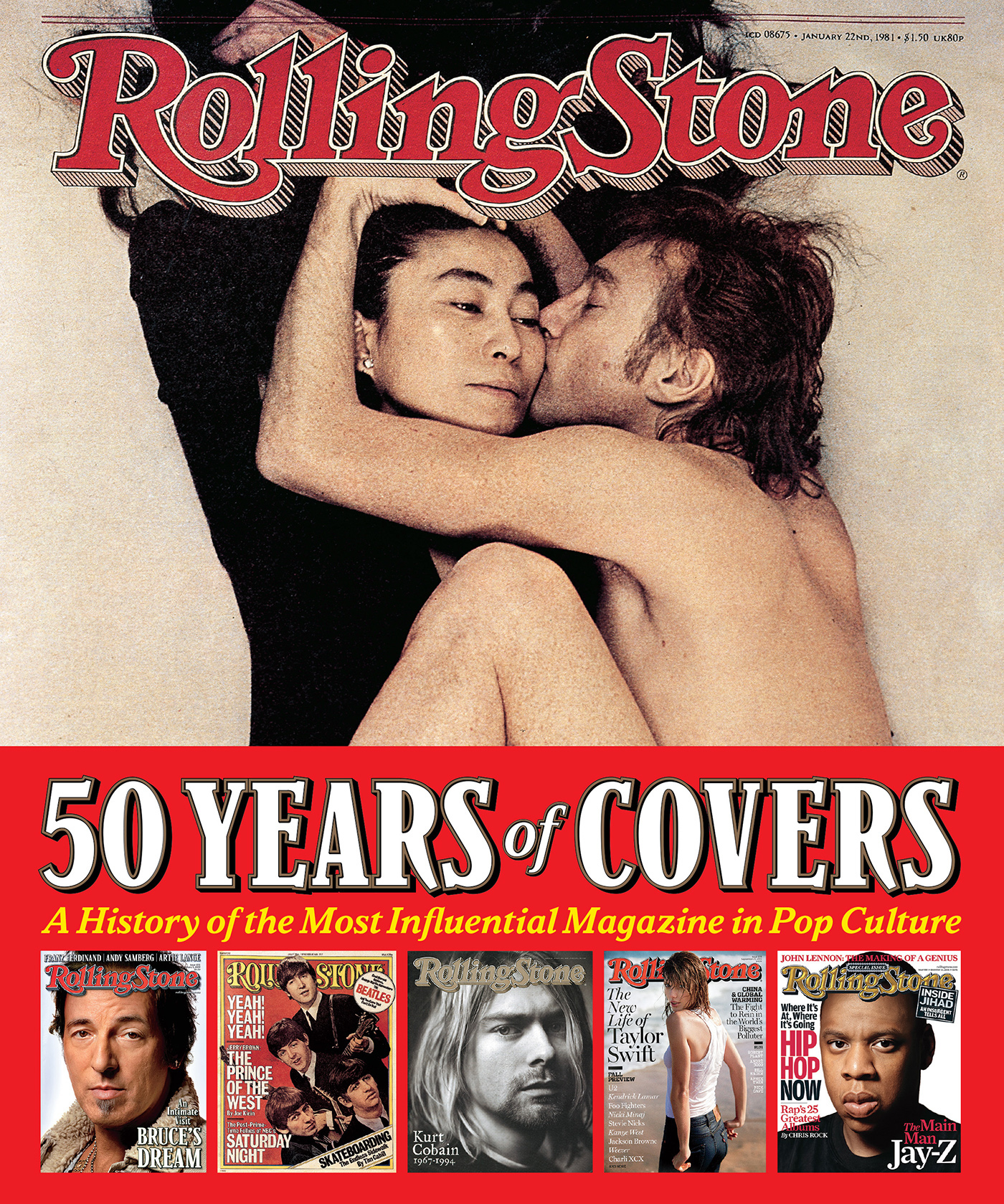 JOHN Lennon and YOKO One Rolling Stone Cover