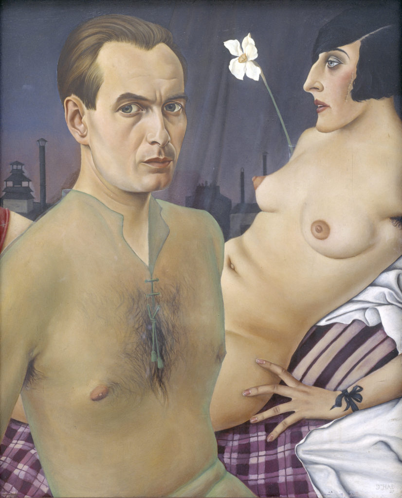 Painting by Christian Schad