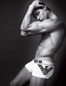 Cristiano Ronaldo in Emporio Armani briefs